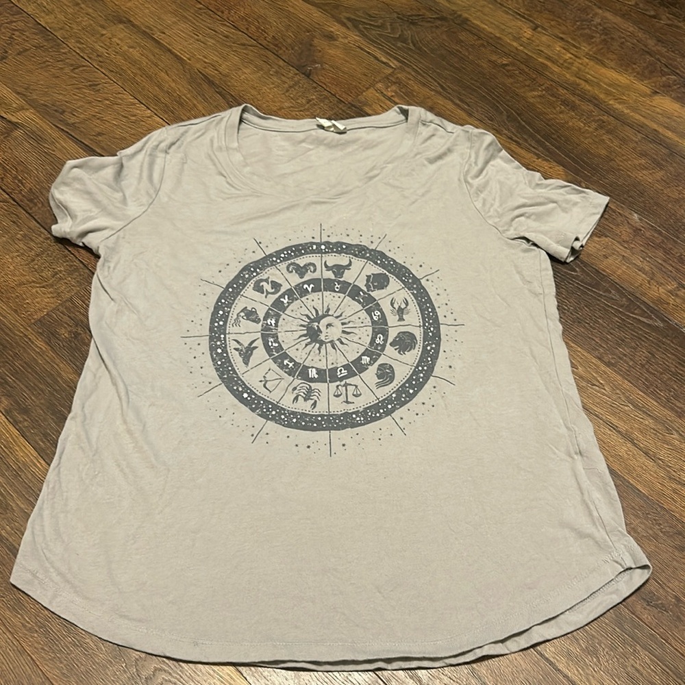 Cute grey astrology Tee